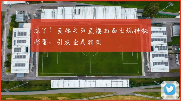 惊了!英魂之刃直播画面出现神秘彩蛋,引发全民猜测